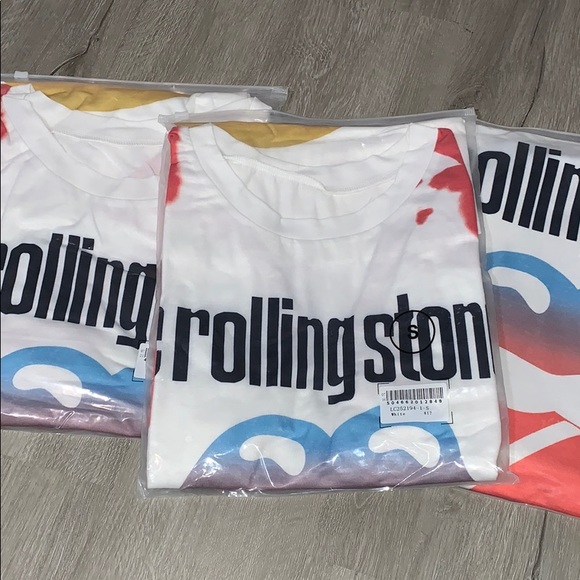 The Rolling Stones Tie Dye Tee Size S M L Women’s - Picture 2 of 8